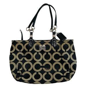 Coach Signature C Fabric Shoulder Bag / Purse